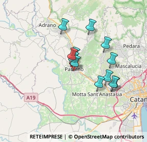 Mappa Via Coniglio, 95047 Paternò CT, Italia (6.40417)