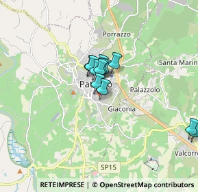 Mappa Piazzale della Fraternità, 95047 Paternò CT, Italia (1.34583)
