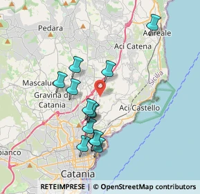 Mappa 95027 San Gregorio di Catania CT, Italia (3.82154)