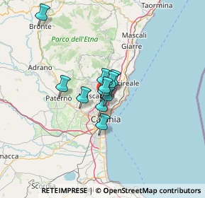 Mappa Via Mario Rapisardi, 95030 Tremestieri Etneo CT, Italia (8.06091)