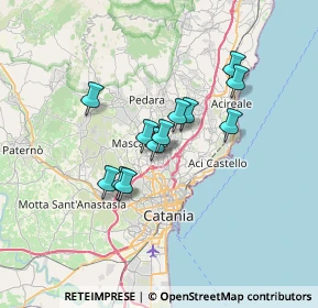 Mappa Via Mario Rapisardi, 95030 Tremestieri Etneo CT, Italia (5.68833)