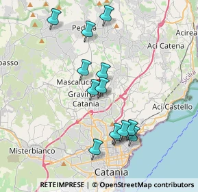 Mappa Via Mario Rapisardi, 95030 Tremestieri Etneo CT, Italia (3.98231)