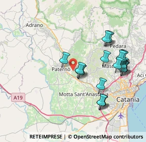 Mappa Contrada Acquarossa, 95032 Belpasso CT, Italia (8.8915)