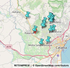 Mappa Contrada Acquarossa, 95032 Belpasso CT, Italia (7.47765)