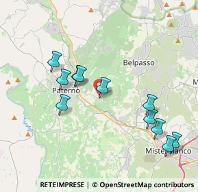 Mappa Contrada Acquarossa, 95032 Belpasso CT, Italia (4.45273)