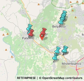 Mappa Contrada Acquarossa, 95032 Belpasso CT, Italia (4.305)
