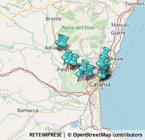 Mappa Contrada Acquarossa, 95032 Belpasso CT, Italia (10.1175)