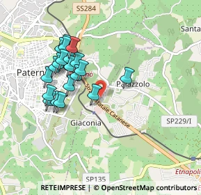 Mappa Contrada Palazzolo, 95032 Belpasso CT, Italia (0.959)