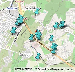 Mappa Contrada Palazzolo, 95047 Paternò CT, Italia (0.552)