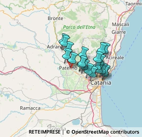 Mappa Contrada Palazzolo, 95032 Belpasso CT, Italia (10.1245)