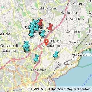 Mappa Via Scala, 95027 San Gregorio di Catania CT, Italia (2.041)