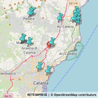 Mappa Via Scala, 95027 San Gregorio di Catania CT, Italia (5.97133)