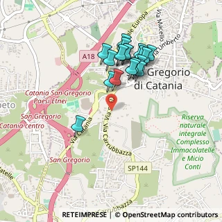 Mappa Via Scala, 95027 San Gregorio di Catania CT, Italia (0.47)