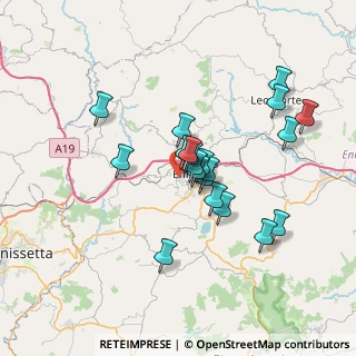 Mappa Via Duca D`Aosta, 94100 Enna EN, Italia (6.679)