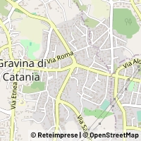 Map Gravina di Catania