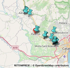 Mappa Via Sozzi, 95047 Paternò CT, Italia (8.608)