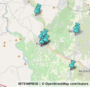 Mappa Via Vulcano, 95047 Paternò CT, Italia (3.5725)