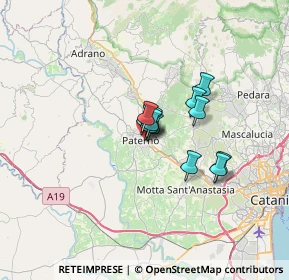 Mappa Via Vulcano, 95047 Paternò CT, Italia (4.18167)