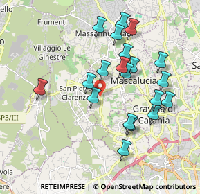 Mappa Via Antonio Stoppani, 95030 Mascalucia CT, Italia (2.054)