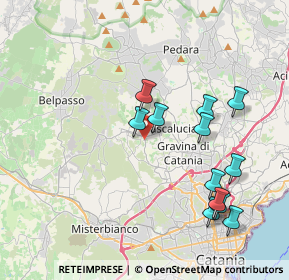 Mappa Via Antonio Stoppani, 95030 Mascalucia CT, Italia (4.48167)