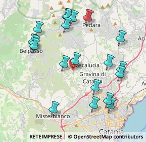 Mappa Via Antonio Stoppani, 95030 Mascalucia CT, Italia (4.999)