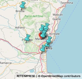 Mappa Via Antonio Stoppani, 95030 Mascalucia CT, Italia (8.19455)