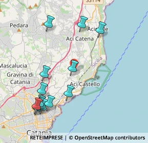 Mappa Via Paternò del Grado Conte, 95028 Valverde CT, Italia (5.09167)