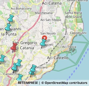 Mappa Via Paternò del Grado Conte, 95028 Valverde CT, Italia (3.80583)