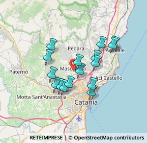 Mappa Via Acque Munzone, 95030 Gravina di Catania CT, Italia (6.21375)