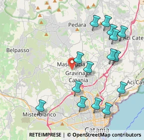 Mappa Via Acque Munzone, 95030 Gravina di Catania CT, Italia (5.11267)