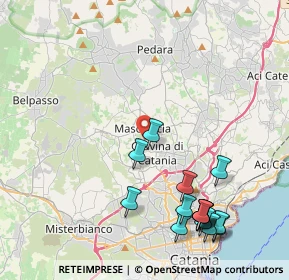 Mappa Via Acque Munzone, 95030 Gravina di Catania CT, Italia (5.59267)