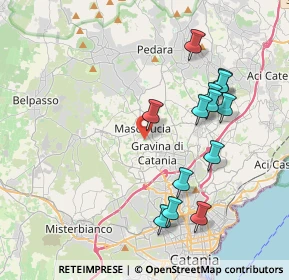 Mappa Via Acque Munzone, 95030 Gravina di Catania CT, Italia (4.47846)