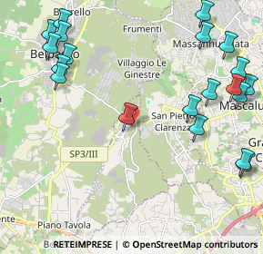 Mappa Via Trieste, 95040 Camporotondo Etneo CT, Italia (3.203)