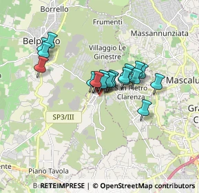 Mappa Via Trieste, 95040 Camporotondo Etneo CT, Italia (1.3345)