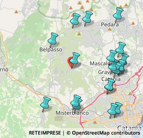 Mappa Via Trieste, 95040 Camporotondo Etneo CT, Italia (5.45053)