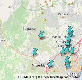 Mappa Via Trieste, 95040 Camporotondo Etneo CT, Italia (5.70923)