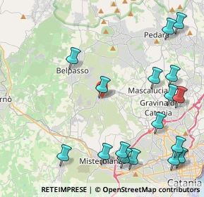 Mappa Via Trieste, 95040 Camporotondo Etneo CT, Italia (6.15)