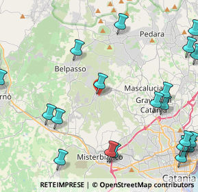 Mappa Via Trieste, 95040 Camporotondo Etneo CT, Italia (6.881)