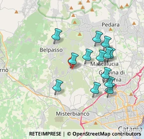 Mappa Via Trieste, 95040 Camporotondo Etneo CT, Italia (3.73)