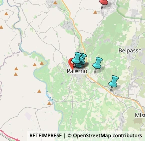 Mappa Via Guido, 95047 Paternò CT, Italia (3.25833)