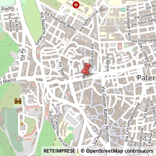 Mappa Via Vittorio Emanuele, 45, 95047 Paterno, Potenza (Basilicata)