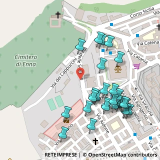 Mappa Via delle Scienze, 94100 Enna EN, Italia (0.15714)