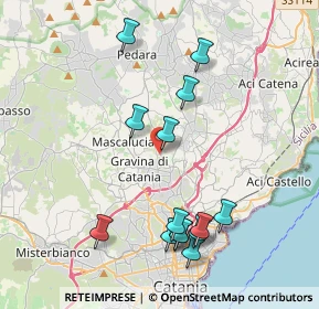 Mappa Vicolo Sinestra, 95030 Tremestieri Etneo CT, Italia (4.71214)