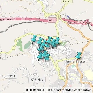 Mappa Piazza Ghisileri, 94100 Enna EN, Italia (0.554)