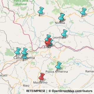 Mappa Piazza Ghisileri, 94100 Enna EN, Italia (19.30385)