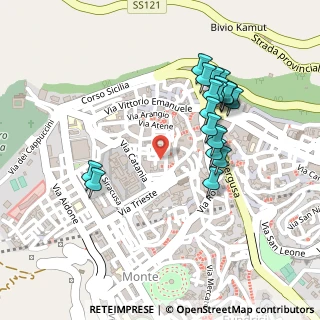 Mappa Via Santa Sofia, 94100 Enna EN, Italia (0.2605)