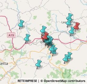 Mappa Via Candrilli, 94100 Enna EN, Italia (6.4545)