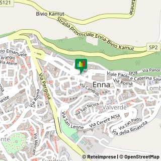 Mappa Via Roma, 360, 94100 Enna, Enna (Sicilia)