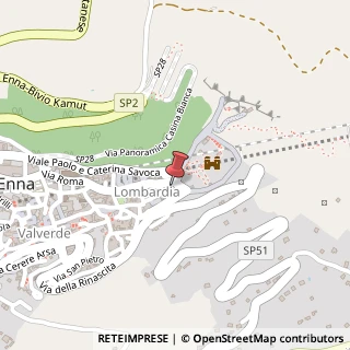 Mappa Via Lombardia, 26, 94100 Enna, Enna (Sicilia)