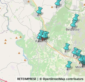 Mappa Via Guglielmo Marconi, 95047 Paternò CT, Italia (6.7015)